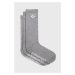 Ponožky Converse 3-pak pánske, šedá farba