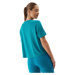 4F-TSHIRT FNK-4FWSS24TFTSF709-35S-TURQUOISE Zelená