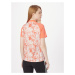 ADIDAS GOLF Funkčné tričko  koralová / pastelovo oranžová / biela