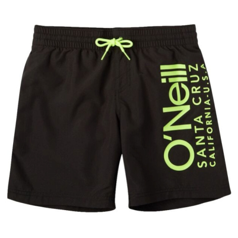 O'Neill ORIGINAL CALI SHORTS Chlapčenské plavecké šortky, čierna, veľkosť