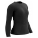 Compressport On/Off Base Layer LS Top W Black Bežecké tričko s dlhým rukávom