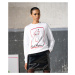 Mikina Karl Lagerfeld Karl Series Sweatshirt Biela