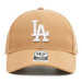 47 Brand Šiltovka Los Angeles Dodgers B-MVPSP12WBP-QL Hnedá