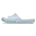 Crocs BAYABAND SLIDE Unisex šľapky, svetlomodrá, veľkosť 36/37