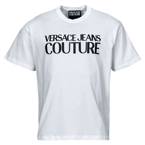 Versace Jeans Couture  76GAHG01  Tričká s krátkym rukávom Biela