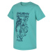 Children's functional T-shirt HUSKY Tash K turquoise