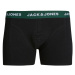 Jack & Jones Junior Nohavičky 'Gab'  kráľovská modrá / jedľová / oranžová / čierna