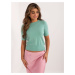 Mint women's classic sweater with cuff