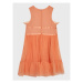 Guess Elegantné šaty J3RK20 WEEO0 Oranžová Regular Fit