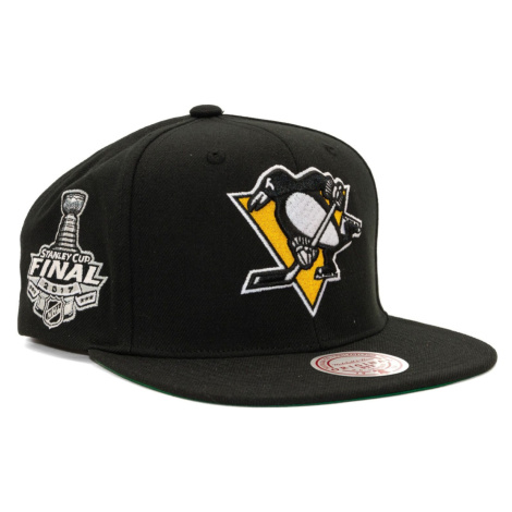 Pittsburgh Penguins čiapka flat šiltovka Top Spot Snapback Mitchell & Ness