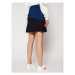 Lacoste Mini sukňa JF1302 Tmavomodrá Regular Fit