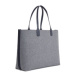Tommy Hilfiger Kabelka Iconic Tommy Tote Wool Logo AW0AW15576 Sivá