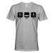 Pánske tričko EAT SLEEP RUN - ideálny darček pre bežcov