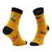 Vans Vysoké pánske ponožky Classic Print VN0A7S9GF3X1 Žltá