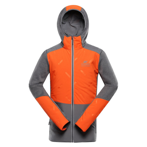 Men's quick-drying sweatshirt ALPINE PRO GOMAR spicy orange