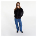 Urban Classics Ladies Oversized Sherpa Mixed Bomber Jacket Black
