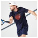Pánske tričko TTS Soft na tenis tmavomodré