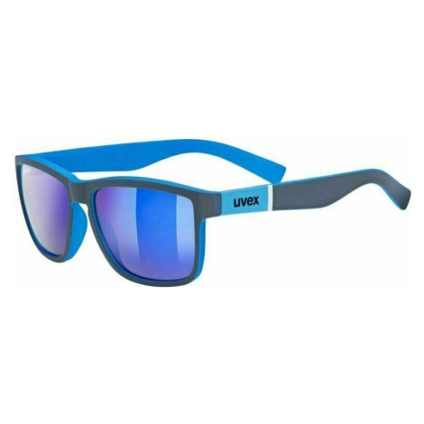 UVEX LGL 39 710605 Grey Mat Blue/Mirror Purple Lifestyle okuliare