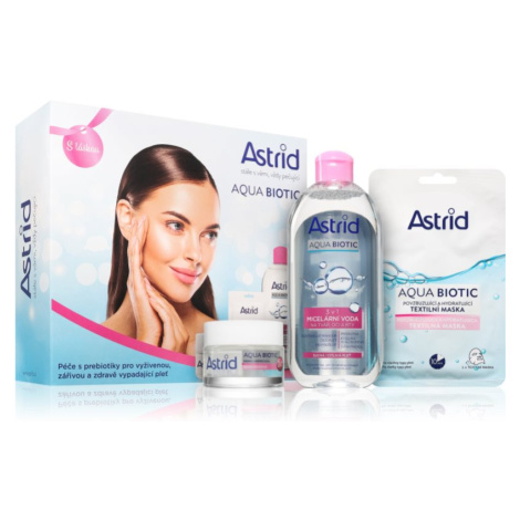 Astrid Aqua Biotic Tripack darčeková sada pre dokonalú pleť