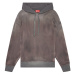 Mikina Diesel F-Buxt-Hood-Sc Sweat-Shirt Frost Gray