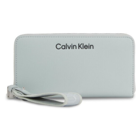 Calvin Klein Veľká dámska peňaženka Gracie K60K611687 Sivá