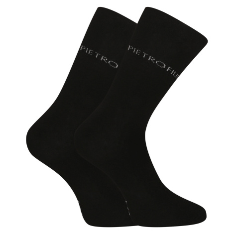 Pietro Filipi High Bamboo Black Socks