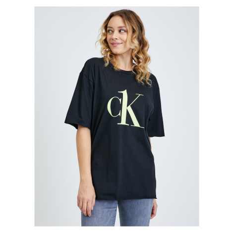Black Women's Oversize T-Shirt Calvin Klein - Women
