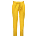 TAIFUN Plisované nohavice  žltá
