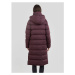 Dámska bunda FUNDANGO Sabina Padded Jacket-398-aubergine