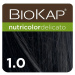 BIOKAP Nutricolor Delicato Farba na vlasy Čierna 1.0 - BIOKAP