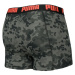 Puma MEN CAMO BOXER 2P Pánske boxerky, čierna, veľkosť