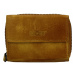 Dámska kožená peňaženka Lagen Carmen -žltá