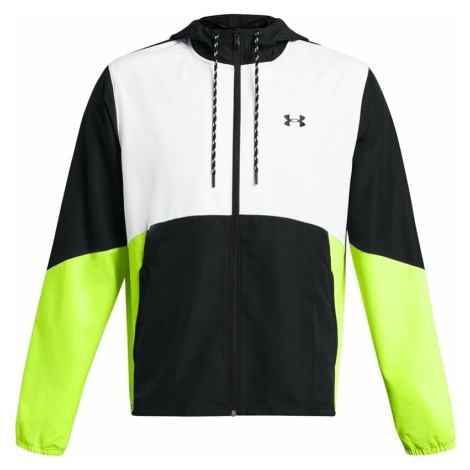 Under Armour Men's UA Legacy Windbreaker Black/High-Vis Yellow/Black Bežecká bunda