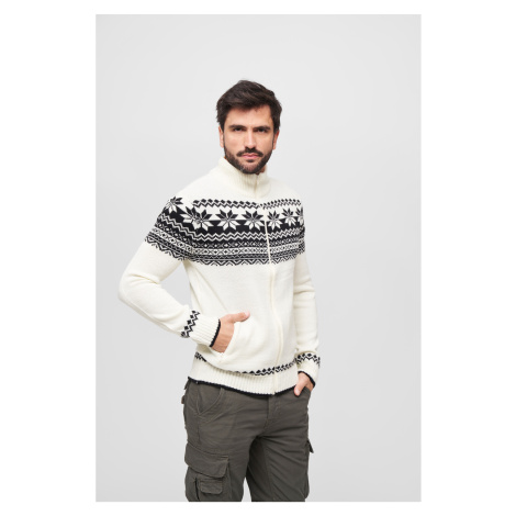 Cardigan Norweger white