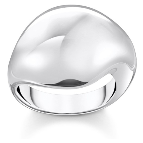 Thomas Sabo TR2470-001-21-56 Bold - Silver prstýnek in organic drop shape