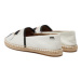 KARL LAGERFELD Espadrilky KL80111 Biela