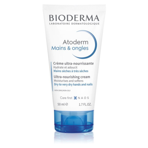 Bioderma Atoderm Cream Hand & Nails krém na ruky pre veľmi suchú citlivú a atopickú pokožku