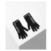 Rukavice Karl Lagerfeld K/Essential Knit Glove Čierna