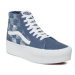 Vans Sneakersy Ua Sk8-Hi Tapered Stackform VN0A5JMKAHU1 Modrá