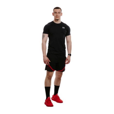 Pánske tréningové tričko s krátkym rukávom UNDER ARMOUR UA HG Armour Fitted SS-BLK