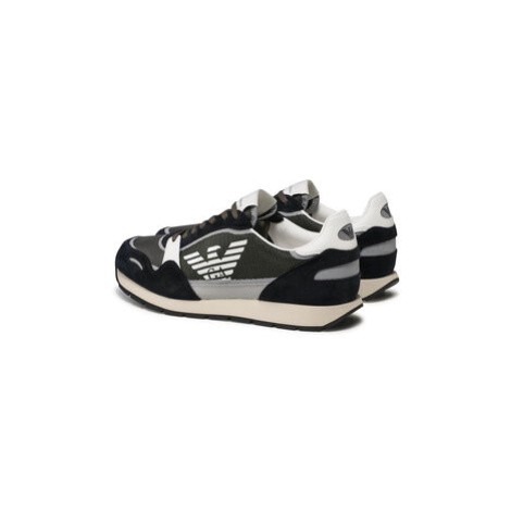 Emporio Armani Sneakersy X4X537 XM678 Q446 Kaki