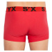 Styx MEN'S BOXERS SPORTS RUBBER Pánske boxerky, červená, veľkosť