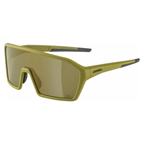 Alpina Ram Q-Lite Olive Matt/Gold Cyklistické okuliare