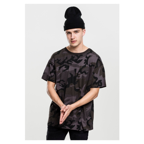 Camo Oversized T-Shirt Dark Masks Urban Classics