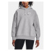 Sivá mikina Under Armour Essential Flc OS Hoodie