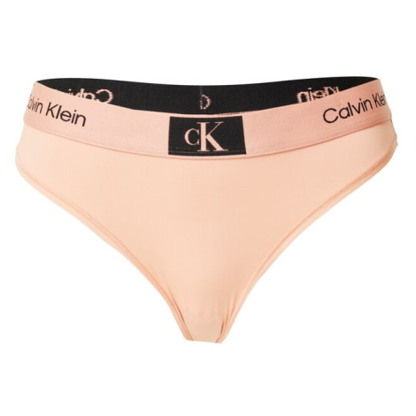 Calvin Klein Underwear Tangá  rosé / čierna
