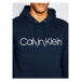 Calvin Klein Mikina Logo K10K104060 Tmavomodrá Regular Fit