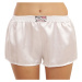 Women's boxer shorts Styx classic elastic satin white