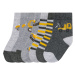 lupilu® Chlapčenské ponožky, 7 párov (pruhy/sivá/žltá/tmavosivá)