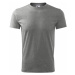 Malfini Classic New Pánske tričko 132 tmavo šedý melír